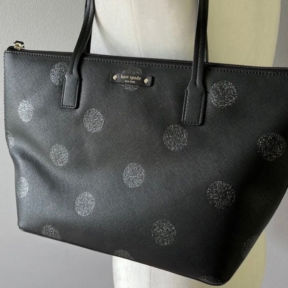 Kate Spade Glitter Tote - Picture 1 of 4